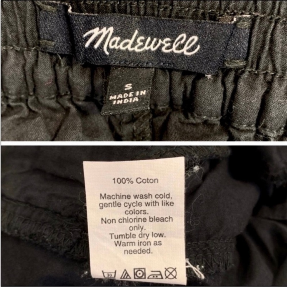 MADEWELL eyelet mini skirt S black - Picture 9 of 9